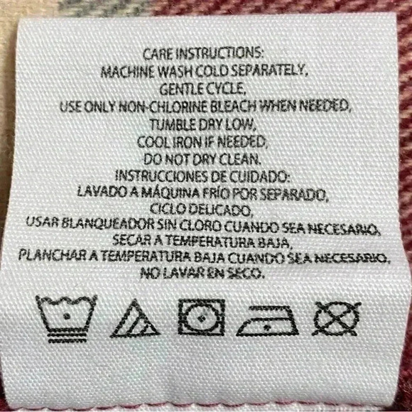 HFX Shirt Jacket L Red Plaid Snap Closure Pocket Midweight Shacket Outerwear NWT - Picture 11 of 11